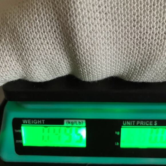 Suzy D London knit striped sweater dramatic sleeves beach coastal lightweight - Picture 10 of 10